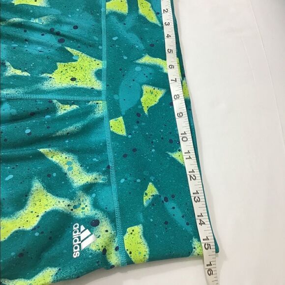 Adidas Studio Crop Leggings Size Large - Picture 5 of 10